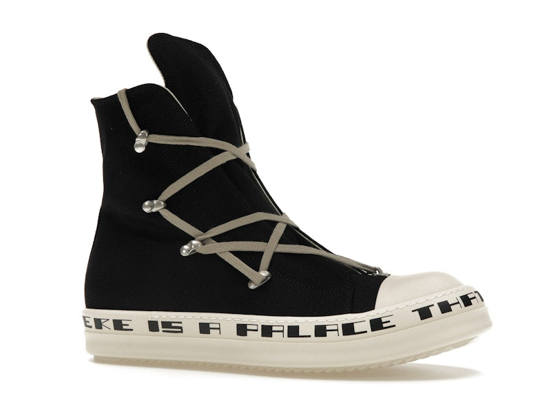 Rick Owens DRKSHDW Hexa High Black Milk