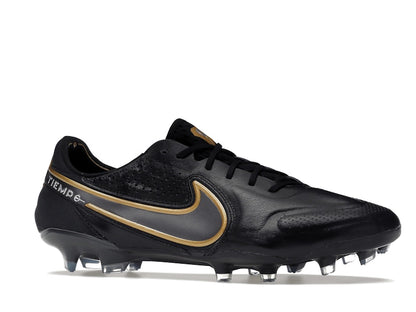 Nike Tiempo Legend 9 Elite FG Black Metallic Gold