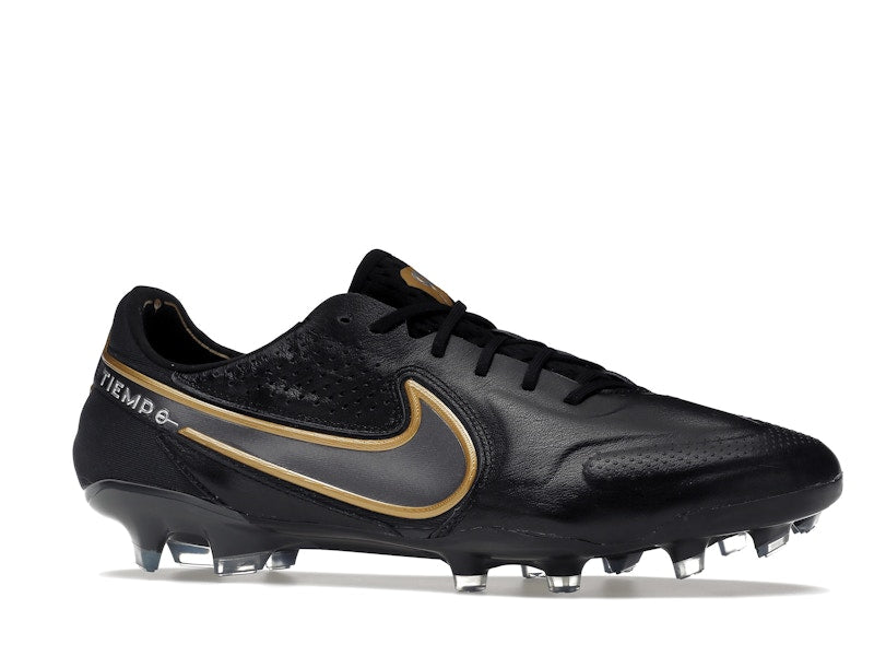 Nike Tiempo Legend 9 Elite FG Black Metallic Gold