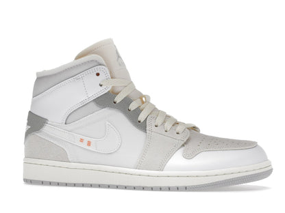 Jordan 1 Mid SE Craft Inside Out White Grey