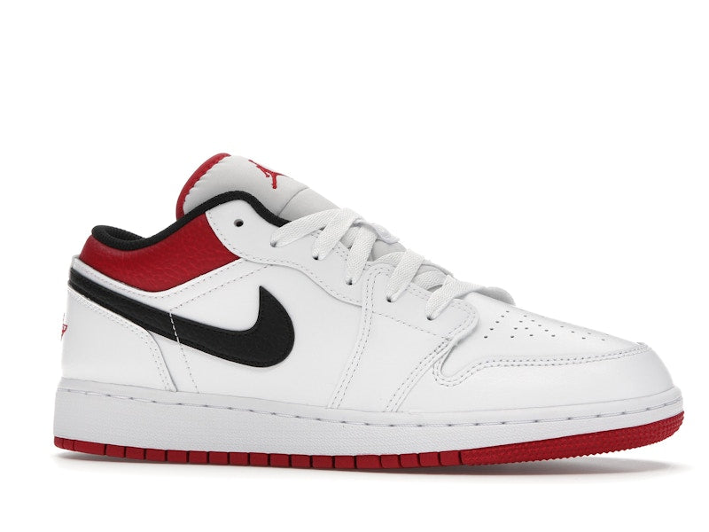 Jordan 1 Low White Gym Red (GS)