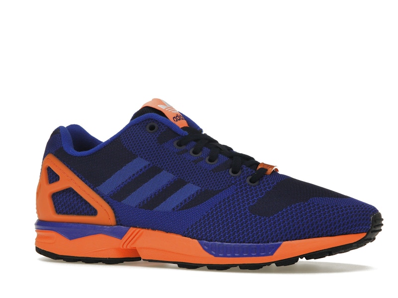 adidas ZX Flux Weave Dark Blue Orange