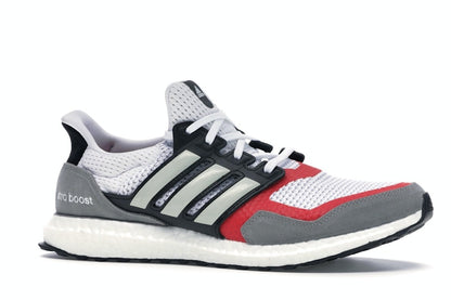 adidas Ultra Boost S&L White Grey Scarlet