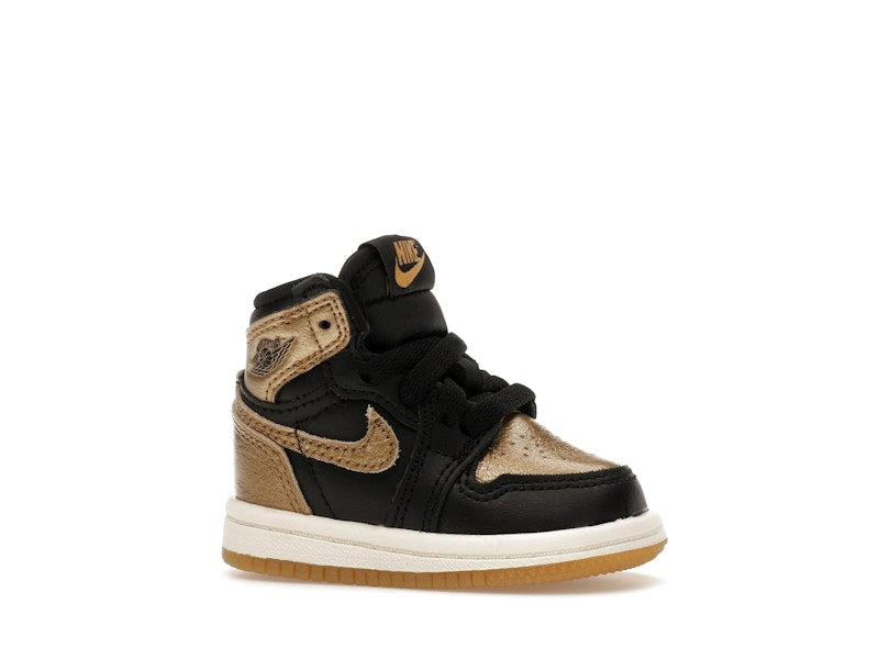Jordan 1 Retro High OG Black Metallic Gold (TD)