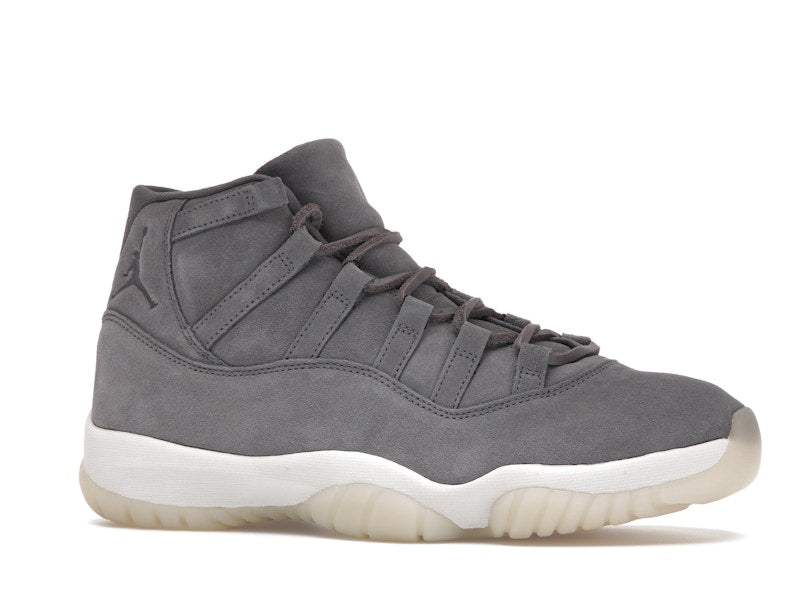 Jordan 11 Retro Pinnacle Grey Suede