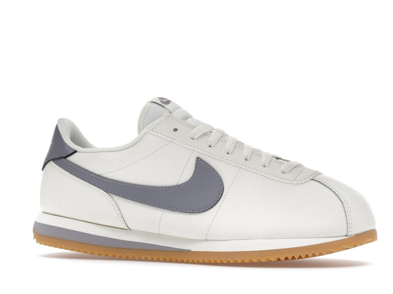 Nike Cortez Leather Sail Gum Yellow Cement Grey