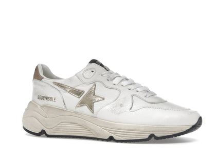 Golden Goose Running Sole White Gold (Women's)
