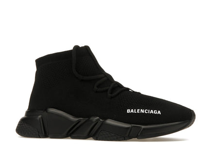 Balenciaga Speed Trainer Lace Up Black