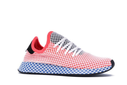 adidas Deerupt Solar Red Bluebird