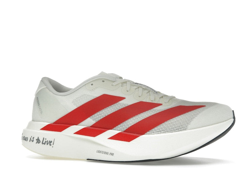 adidas Adizero EVO SL Off White Better Scarlet