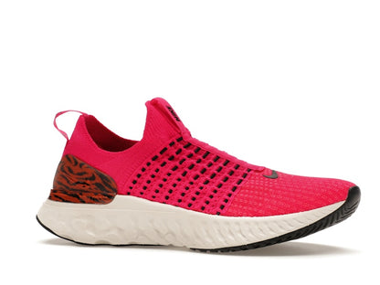 Nike React Phantom Run Flyknit 2 Pink Prime Zebra (Women's)