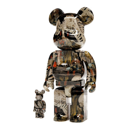 Bearbrick Utagawa Kuniyoshi (The Haunted Old Palace at Soma) 100% & 400% Set