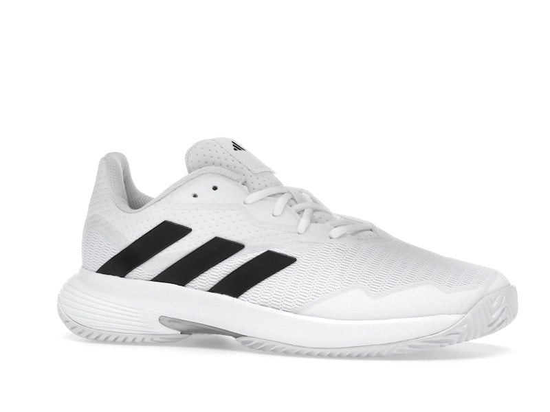 adidas Courtjam Control Cloud White Core Black Matte Silver
