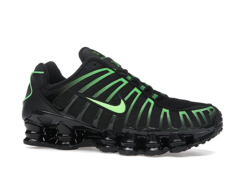 Nike Shox TL Black Green Strike