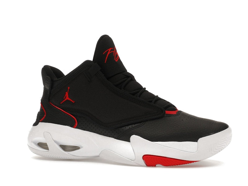 Jordan Max Aura 4 Black University Red