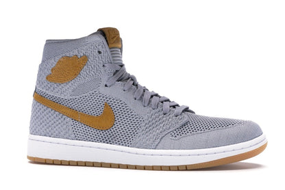 Jordan 1 Retro High Flyknit Wolf Grey