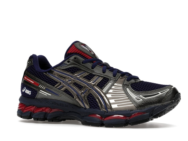 ASICS Gel-Kayano 12.1 Kith Marvel vs. Capcom Captain America (Comic Not Included)
