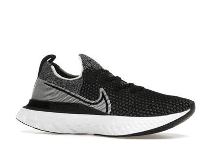 Nike React Infinity Run Flyknit Black White (Women's)