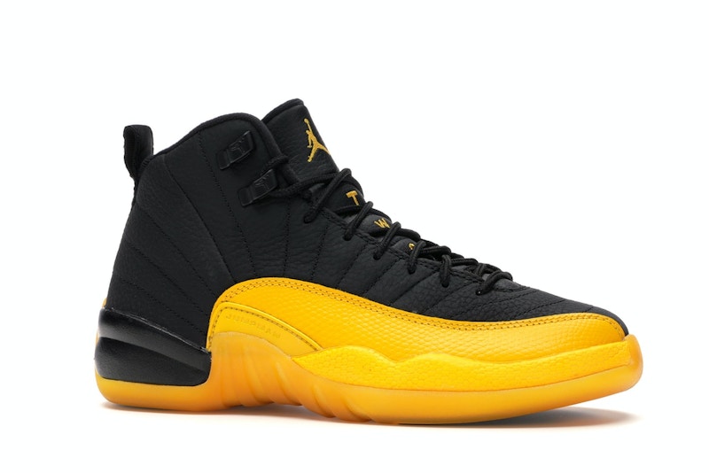 Jordan 12 Retro Black University Gold (GS)