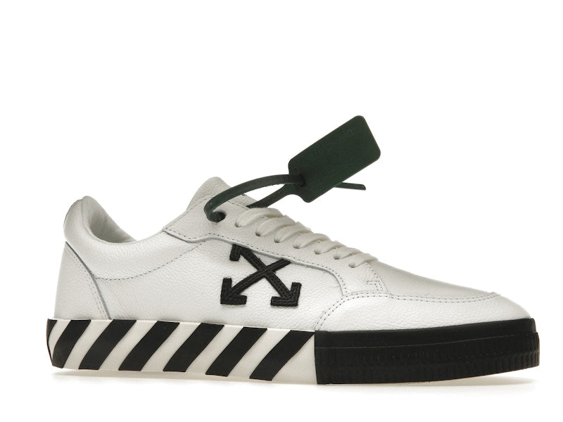 OFF-WHITE Vulc Low Leather White Black SS22