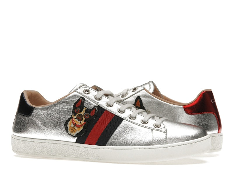 Gucci Ace Year of the Dog Silver (Women's)