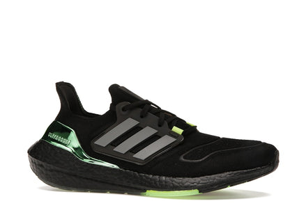 adidas Ultra Boost 22 Black Iron Metallic Beam Green