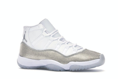 Jordan 11 Retro White Metallic Silver (Women's)