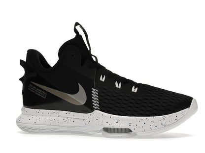Nike LeBron Witness 5 Black Metallic Silver
