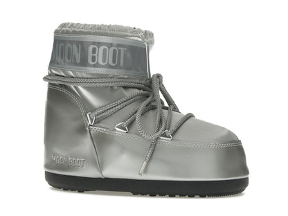 Moon Boot Icon Low Boot Glance Silver