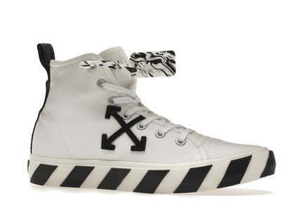 OFF-WHITE Vulcanized Mid Top White Black