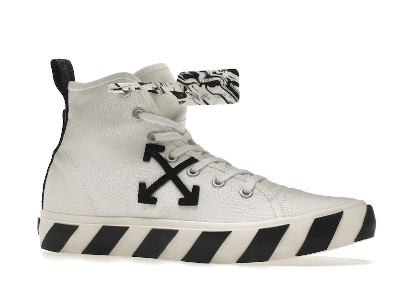OFF-WHITE Vulcanized Mid Top White Black