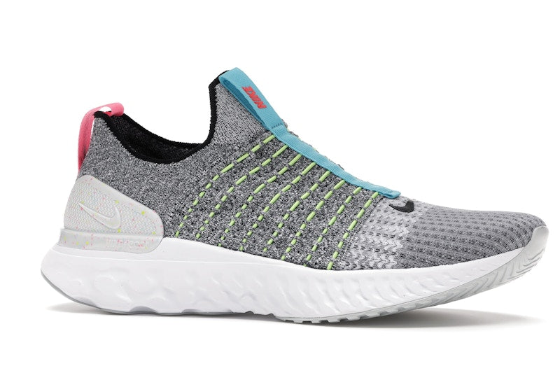 Nike React Phantom Run Flyknit 2 Flash Crimson Baltic Blue