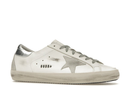 Golden Goose Super-Star White Silver