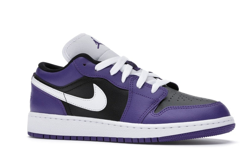 Jordan 1 Low Court Purple Black (GS)