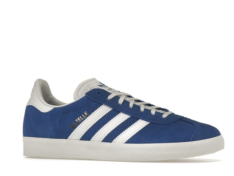 adidas Gazelle Blue Cloud White Gold Metallic