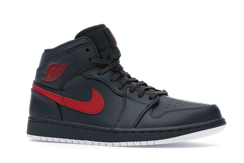 Jordan 1 Retro Mid Anthracite Gym Red