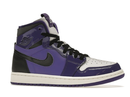 Jordan 1 High Zoom Air CMFT Purple Patent (Women's)