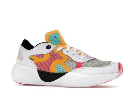 Jordan Delta 3 Nitro Low Luka Doncic White Black Dynamic Turquoise
