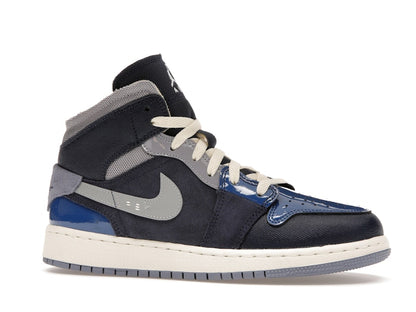 Jordan 1 Mid SE Craft Obsidian (GS)