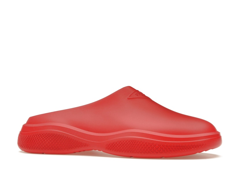 Prada Foam Rubber Mule Red