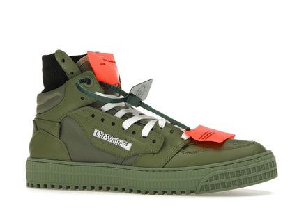OFF-WHITE Off Court 3.0 Military Green Fuschia
