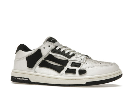 AMIRI Skel Top Low White Black White