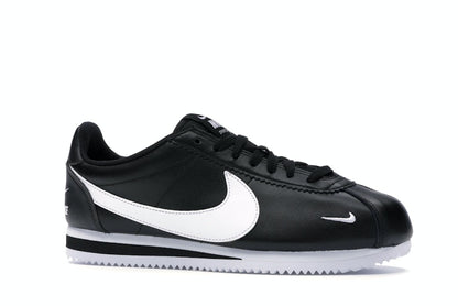 Nike Classic Cortez Mini Swoosh Black White