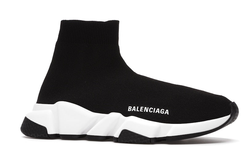 Balenciaga Speed Sneaker Black White Sole (Women's)