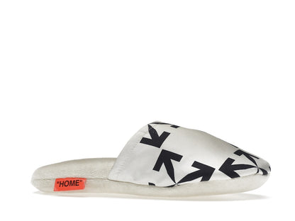 OFF-WHITE Arrow Pattern Slippers White/Black
