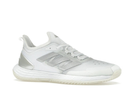 adidas Adizero Ubersonic 4.1 Cloud White Silver Metallic Grey (Women's)