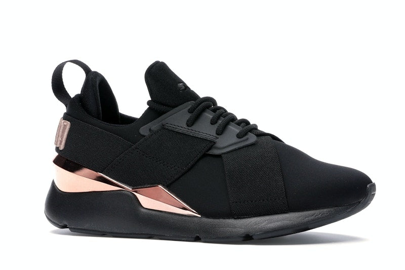 Puma Muse Metal Black Rose Gold (Women's)