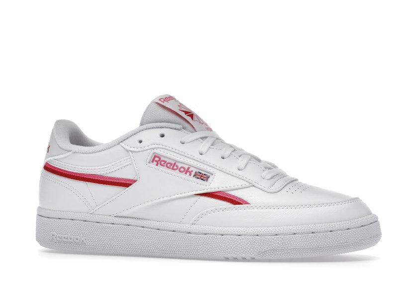 Reebok Club C 85 Vegan White Atomic Pink (Women's)