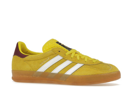 adidas Gazelle Indoor Bright Yellow Collegiate Burgundy (Women's)