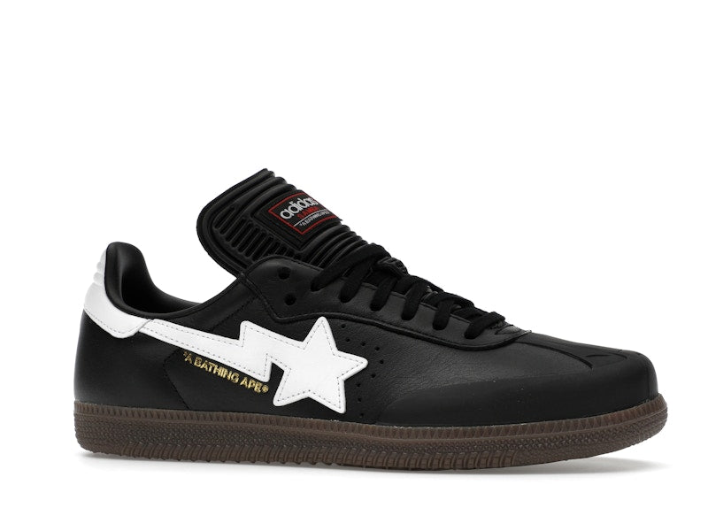 adidas Samba Bape Black White Gum